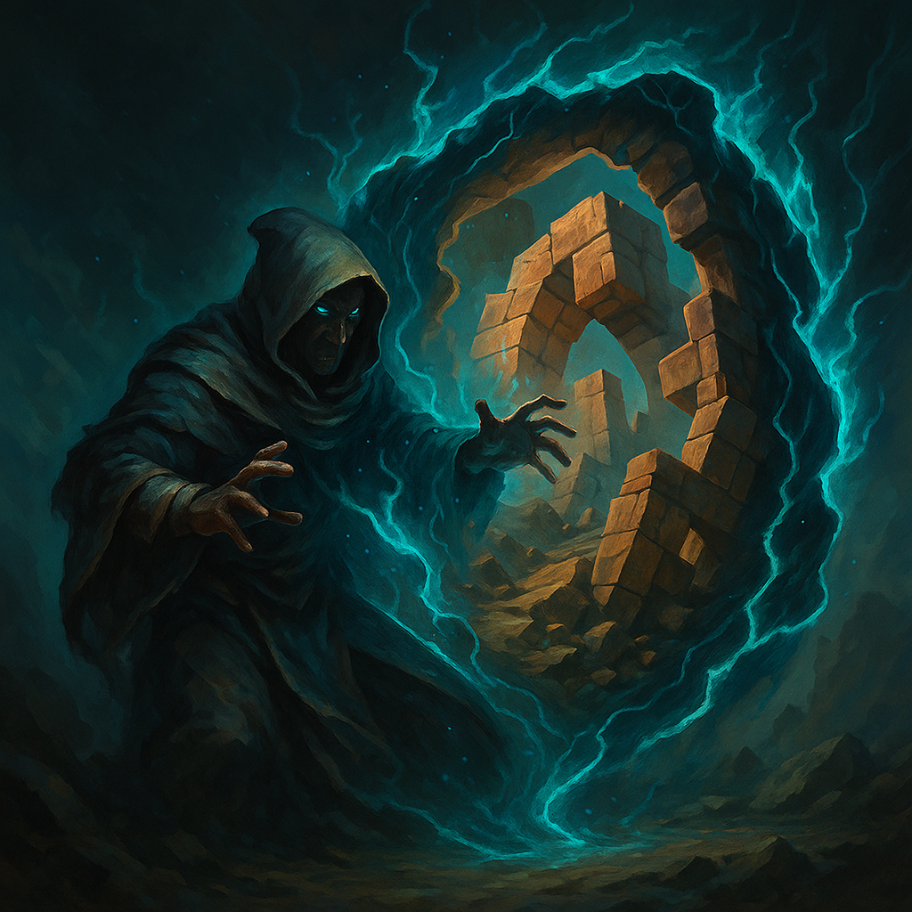 Sorcier révélant une nouvelle dimension